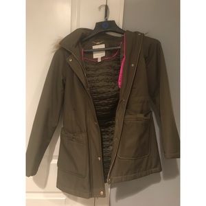 Kate Spade Army Green Coat